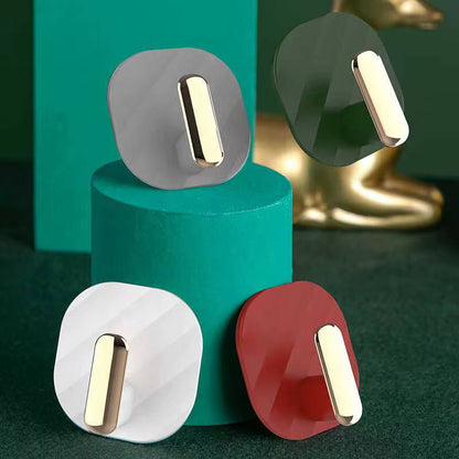 Kitchen Roll Paper Holder Punch-Free Hook Bathroom Towel Holder Tissue Holder Wall-mounted Coats Hats Clothes Hook