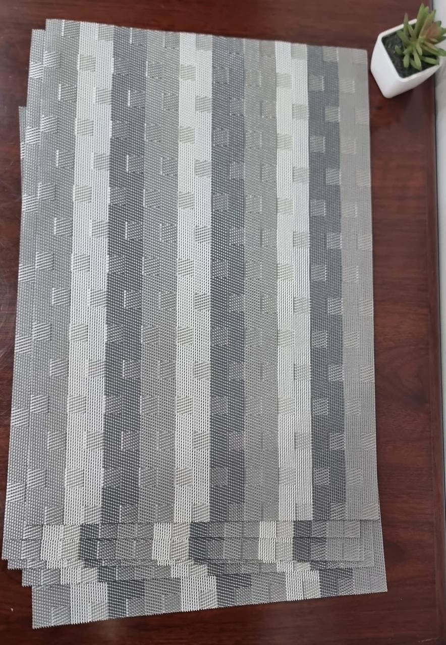Woven PVC TABLE  MATs l