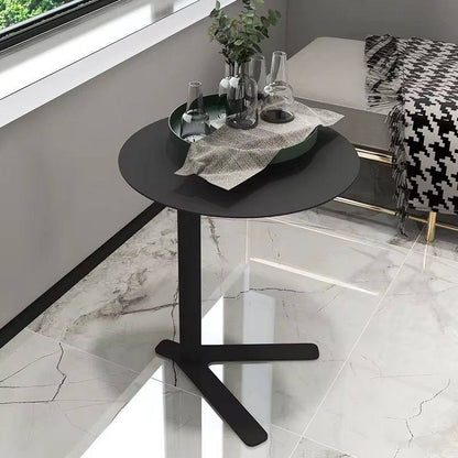 Modern Iron Frame Accent Side Table