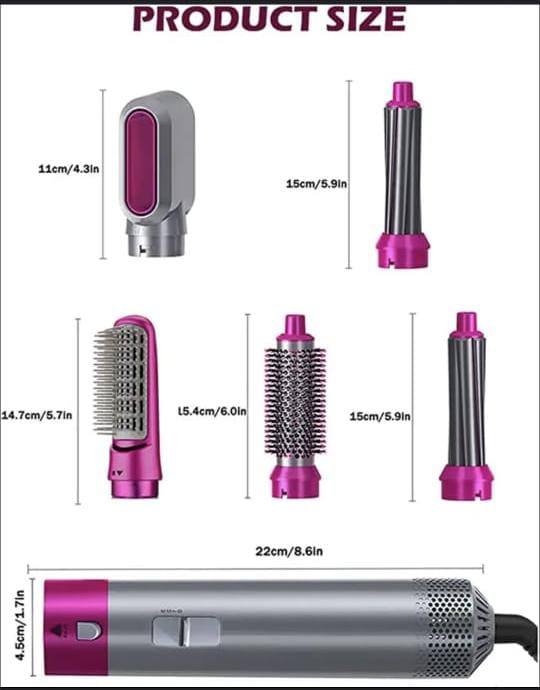 Electric 5in1 hot air styler (1kw)