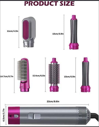 Electric 5in1 hot air styler (1kw)