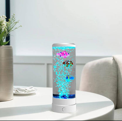 LED Bubble Fish Lamp decor  1.5 liters capacity
