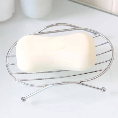 Stainless steel soap dish