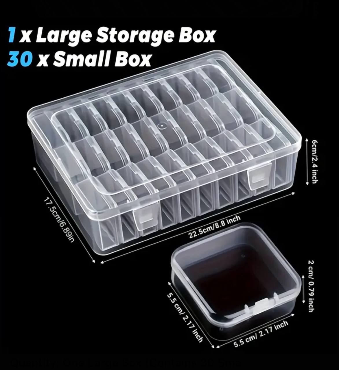 30 in 1 jewelry organizer box