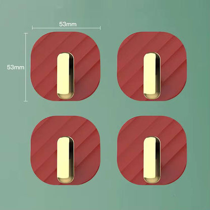 Kitchen Roll Paper Holder Punch-Free Hook Bathroom Towel Holder Tissue Holder Wall-mounted Coats Hats Clothes Hook