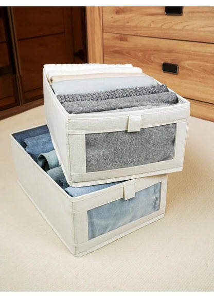 Wardrobe storage organizers
Household visible wardrobe storage