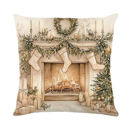 Christmas  themed pillow cases