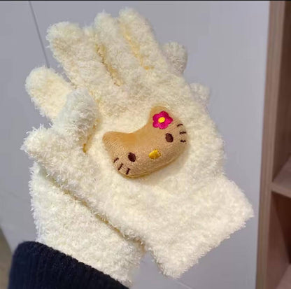 Cartoon Themed Winter Gloves