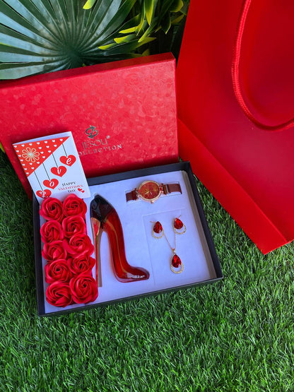 FLORAL VALENTINES LADIES GIFT SET