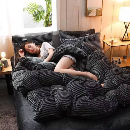 12PC VELVET DUVET
