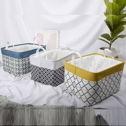 Large closet basket storage organized