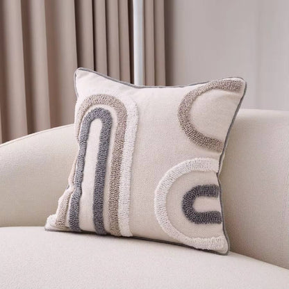 Boho tufted pillow covers