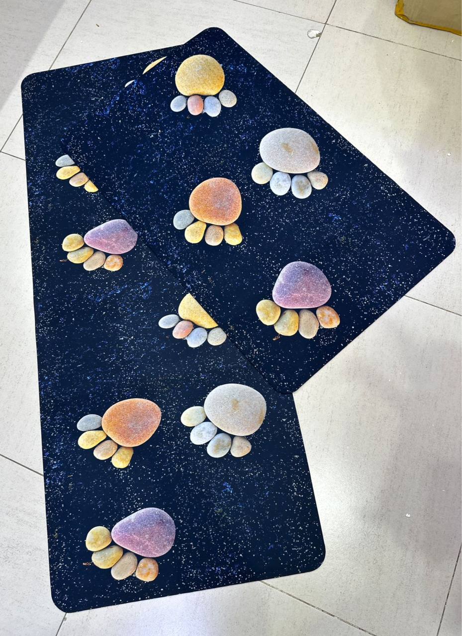 2 pc rubber kitchen mats