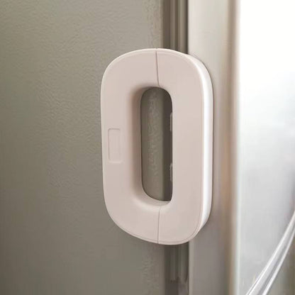 Multi-Function Safety Lock for Refrigerators & Cabinets