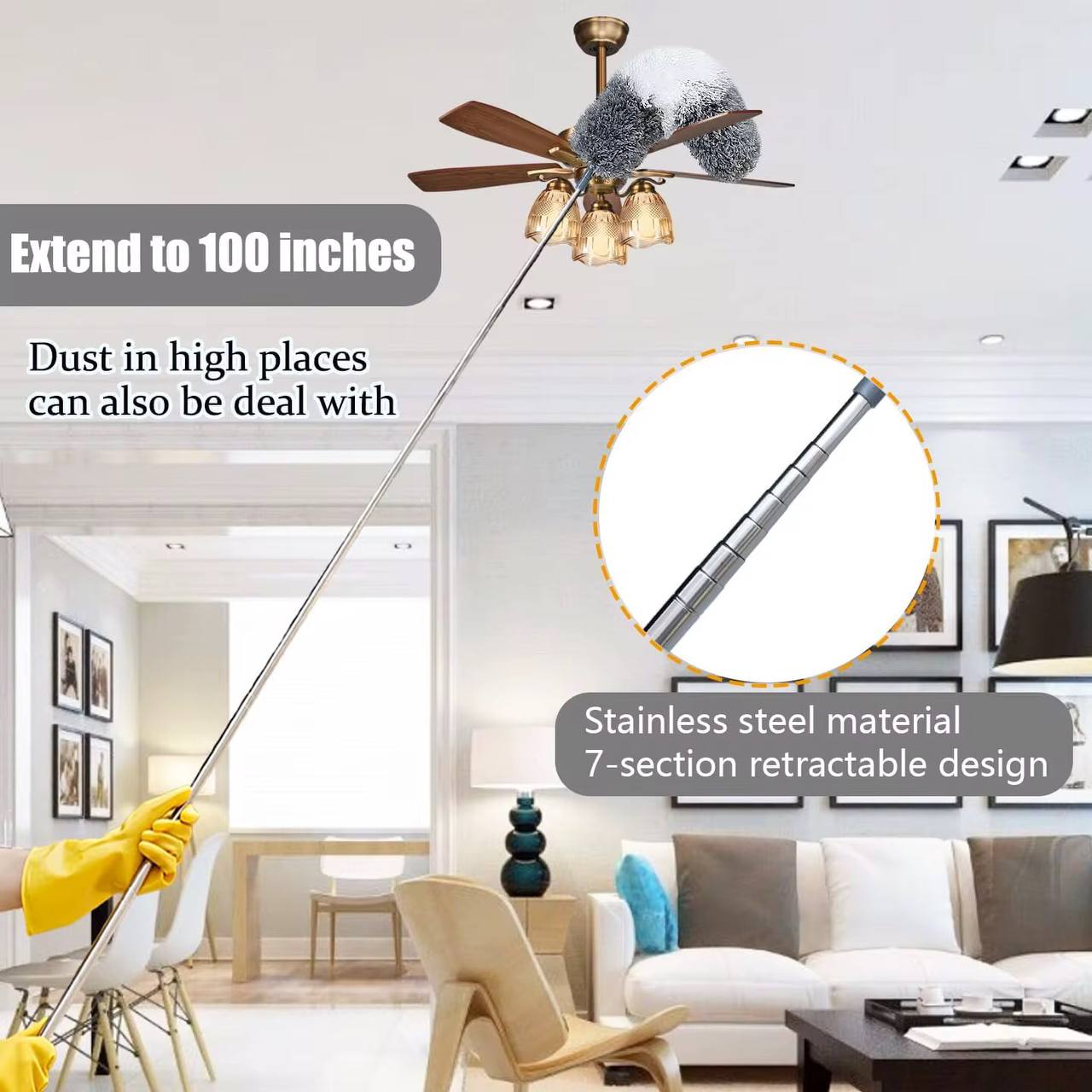 Microfiber Duster Extra Long