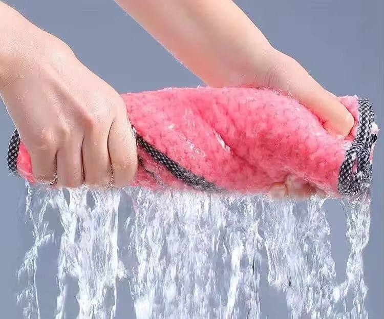 Cleaning Cloth, Coral Fleece 
5pcs