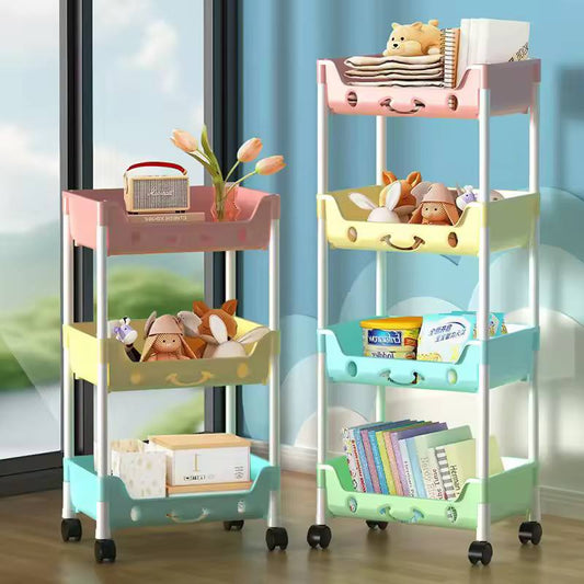 Children's toy storage rack