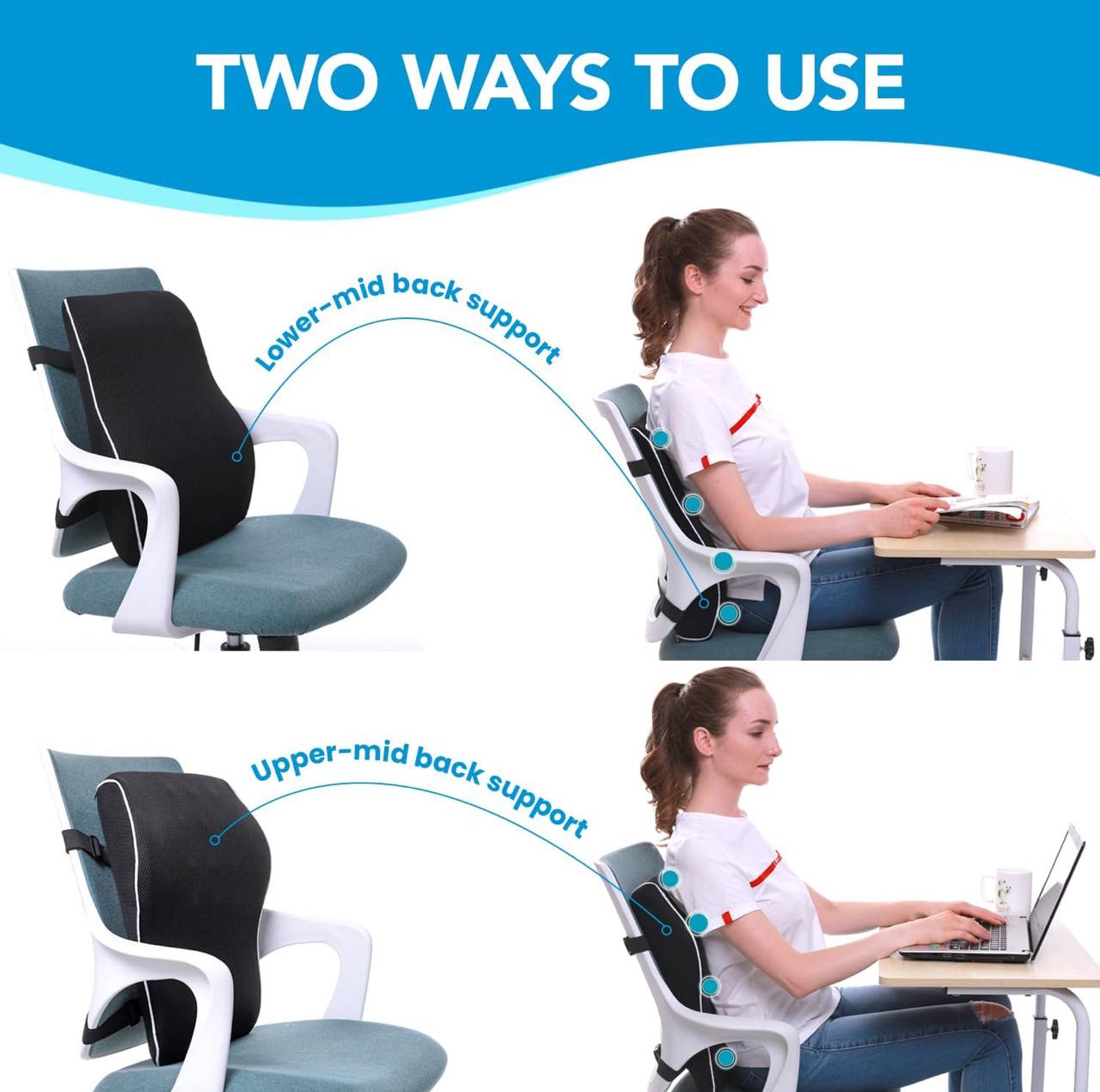 Backrest memory foam