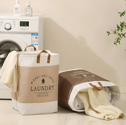 Large capacity Foldable Laundry Deluxe Basket