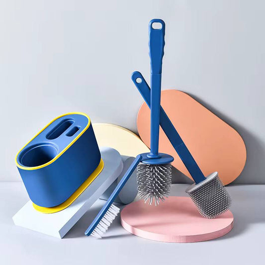 3 in 1 multifunction toilet cleaning brush.