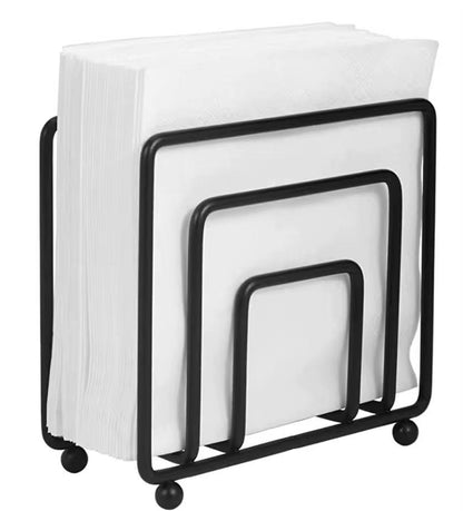 Luxury  heavy Metallic serviette holder