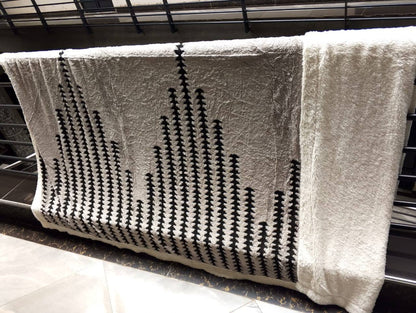 Printed Sherpa Blanket