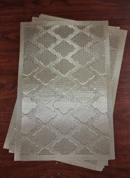 Woven PVC TABLE  MATs l