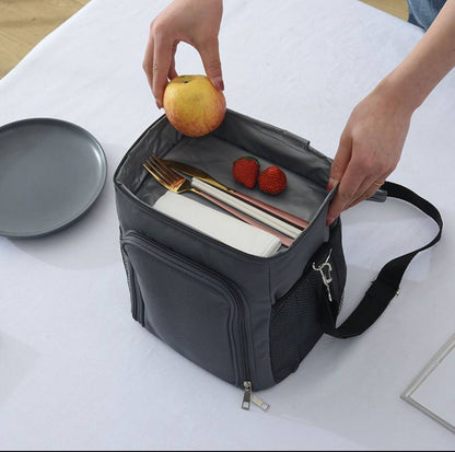 Premium 2 compartment Insulated Lunch Bag