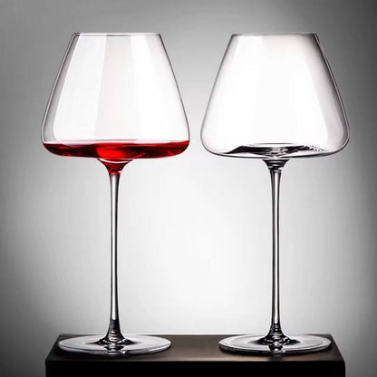 2pc Medium Capacity  Crystal Wine Glass