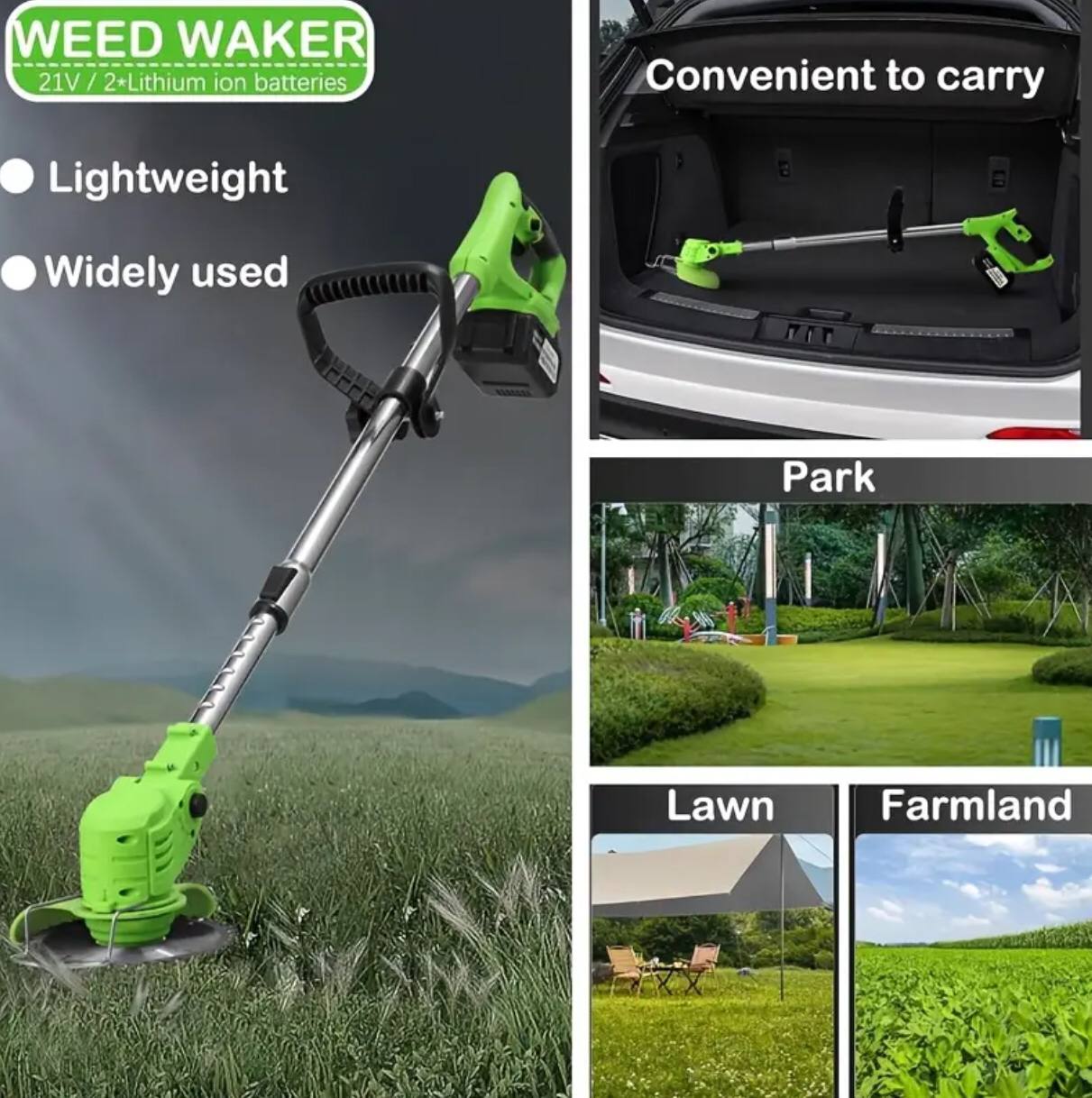 Cordless Electric Lawn Mower