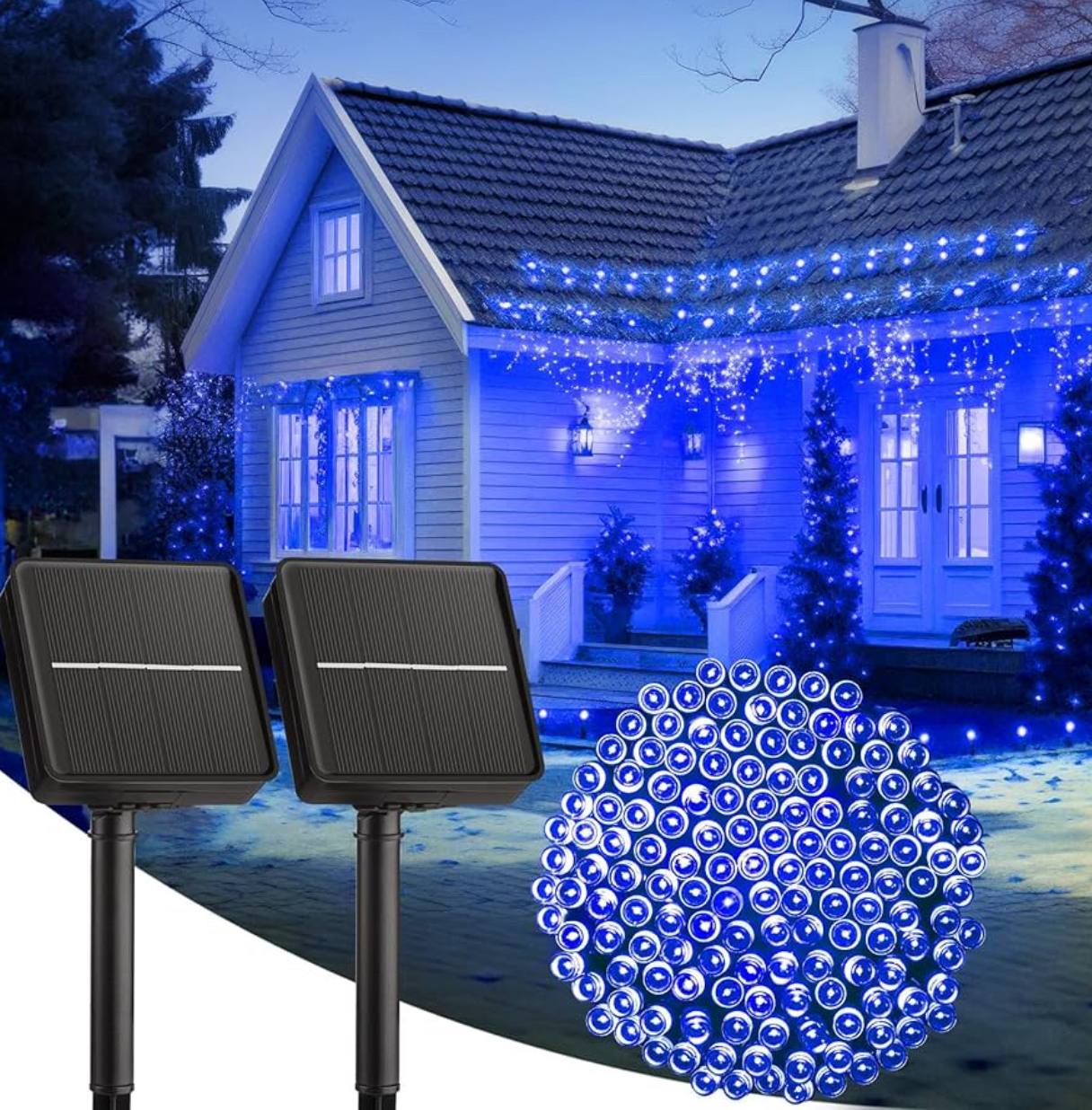 𝐒𝐎𝐋𝐀𝐑 100LED POWERED GARDEN 𝐋𝐄𝐃 𝐋𝐈𝐆𝐇𝐓𝐒