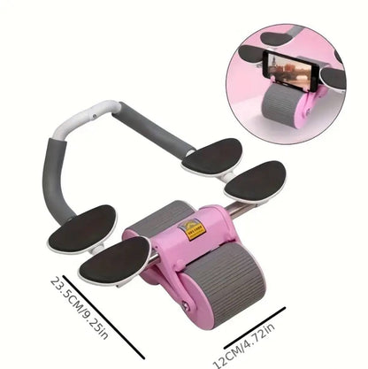 4 elbow pad automatic rebound healthy abdominal wheel .