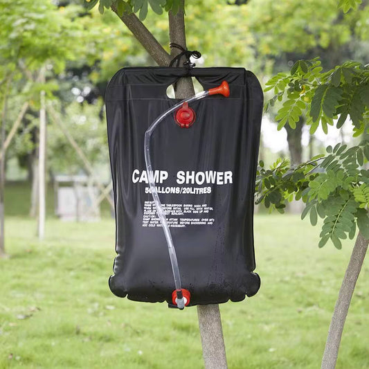 Camp shower available