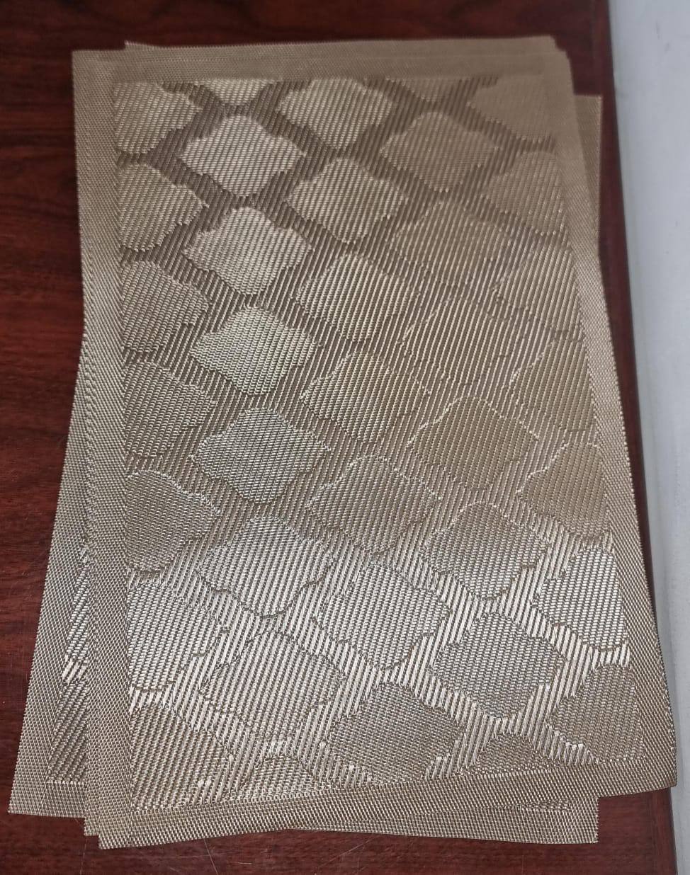 Woven PVC TABLE  MATs l
