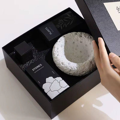 Mushroom Shaped Stone Essential Oil Diffusers Gift Pack