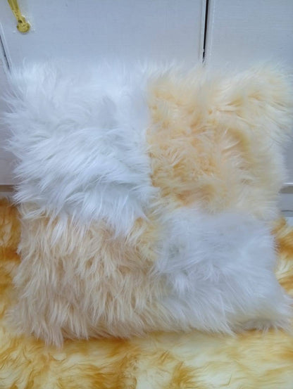 Double colour fauxfur cases