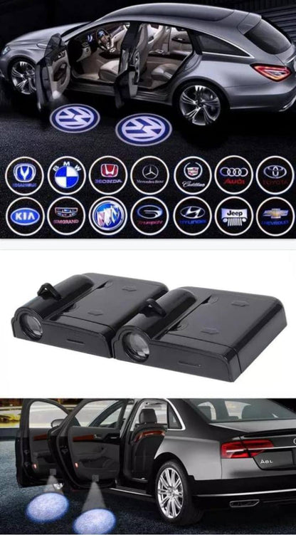 Car door welcoming light 
pair