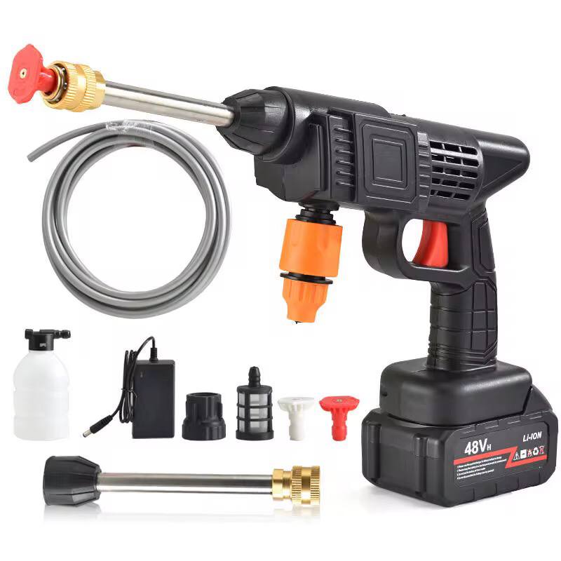 Wireless Car Wash Spray Gun Machine with Portable Lithium Battery