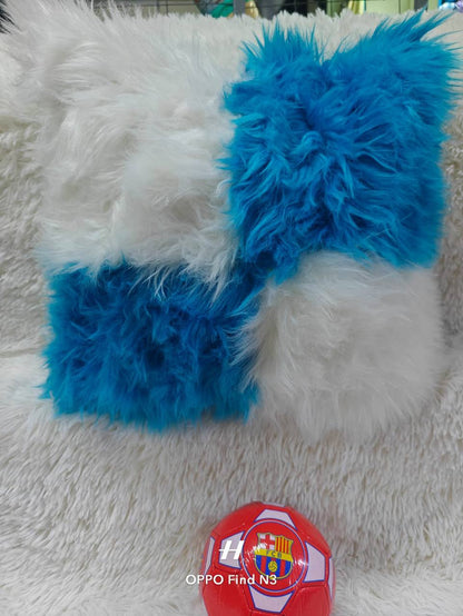 Double colour fauxfur cases