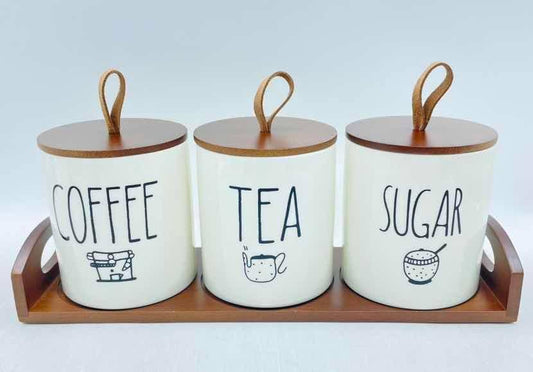 3 pcs set canisters code