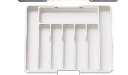 Expandable cutlery organiser