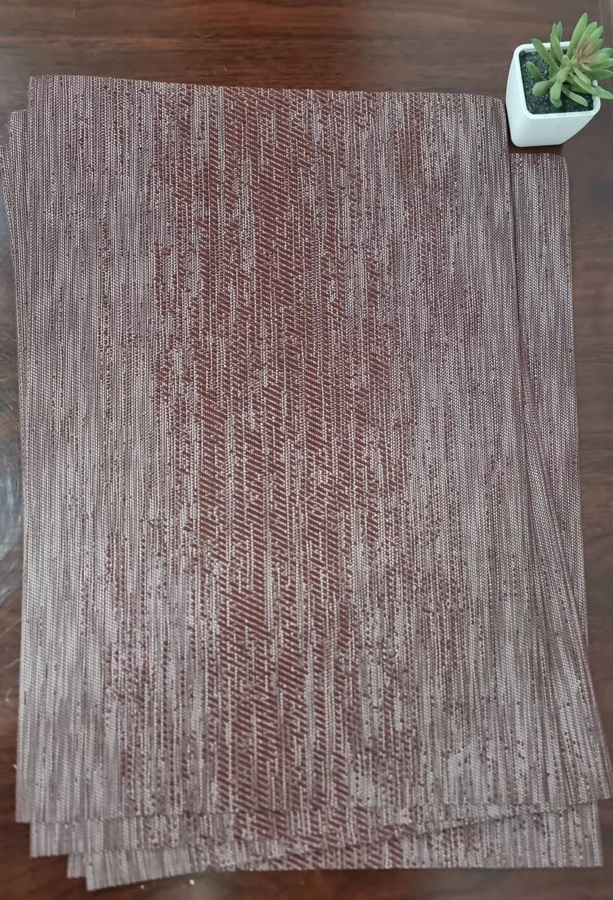 Woven PVC TABLE  MATs l