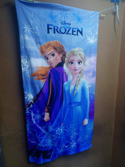 Cartoon themed towels