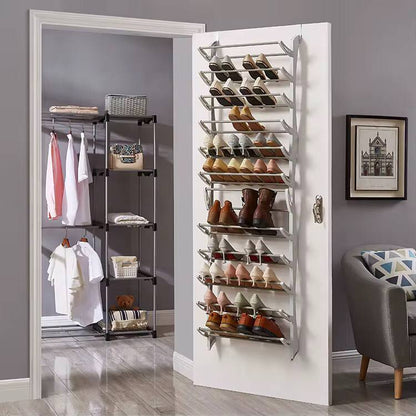 36 pairs behind the door shoe rack