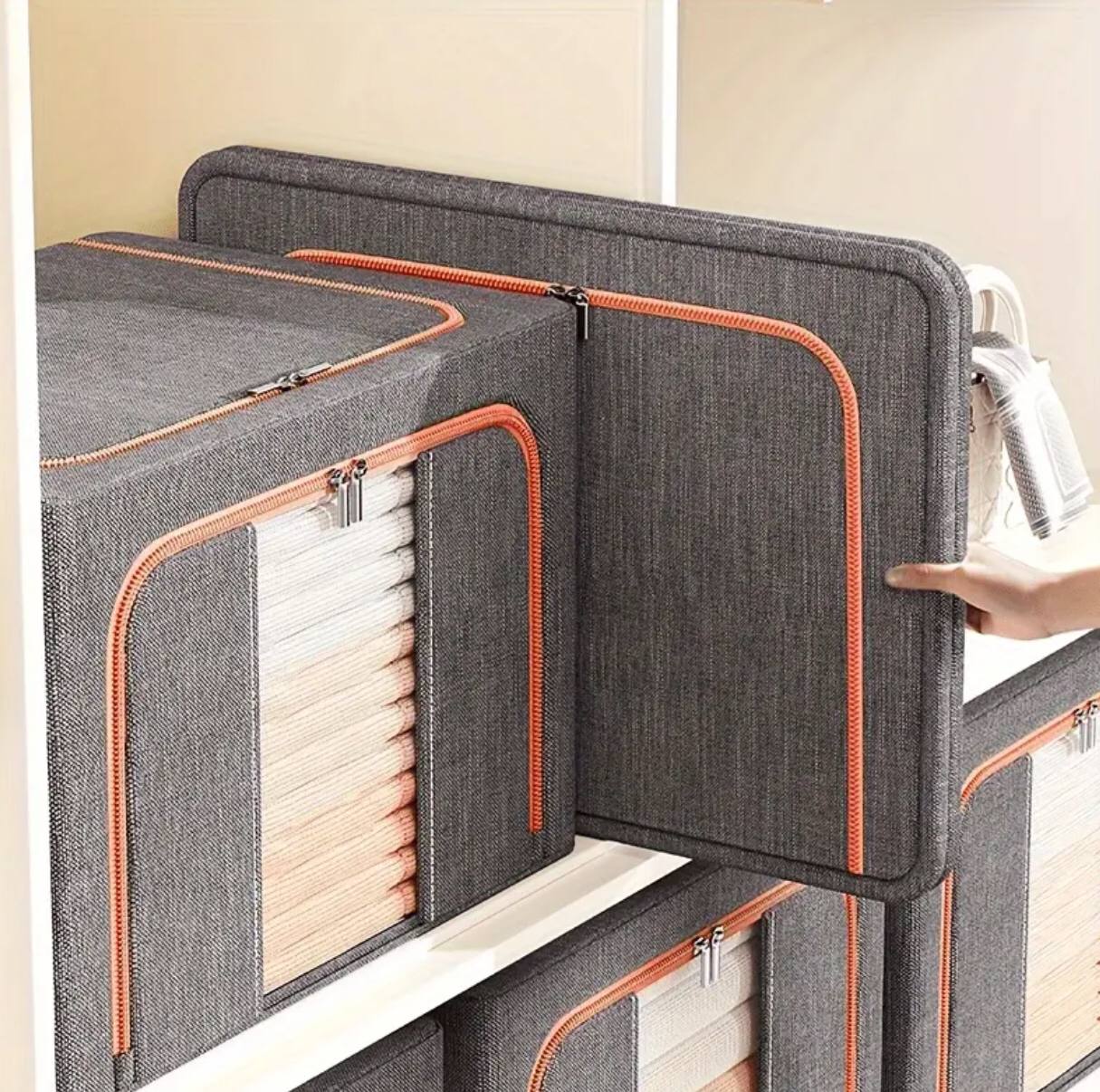 100L Zipped Storage box/ wardrobe organizer