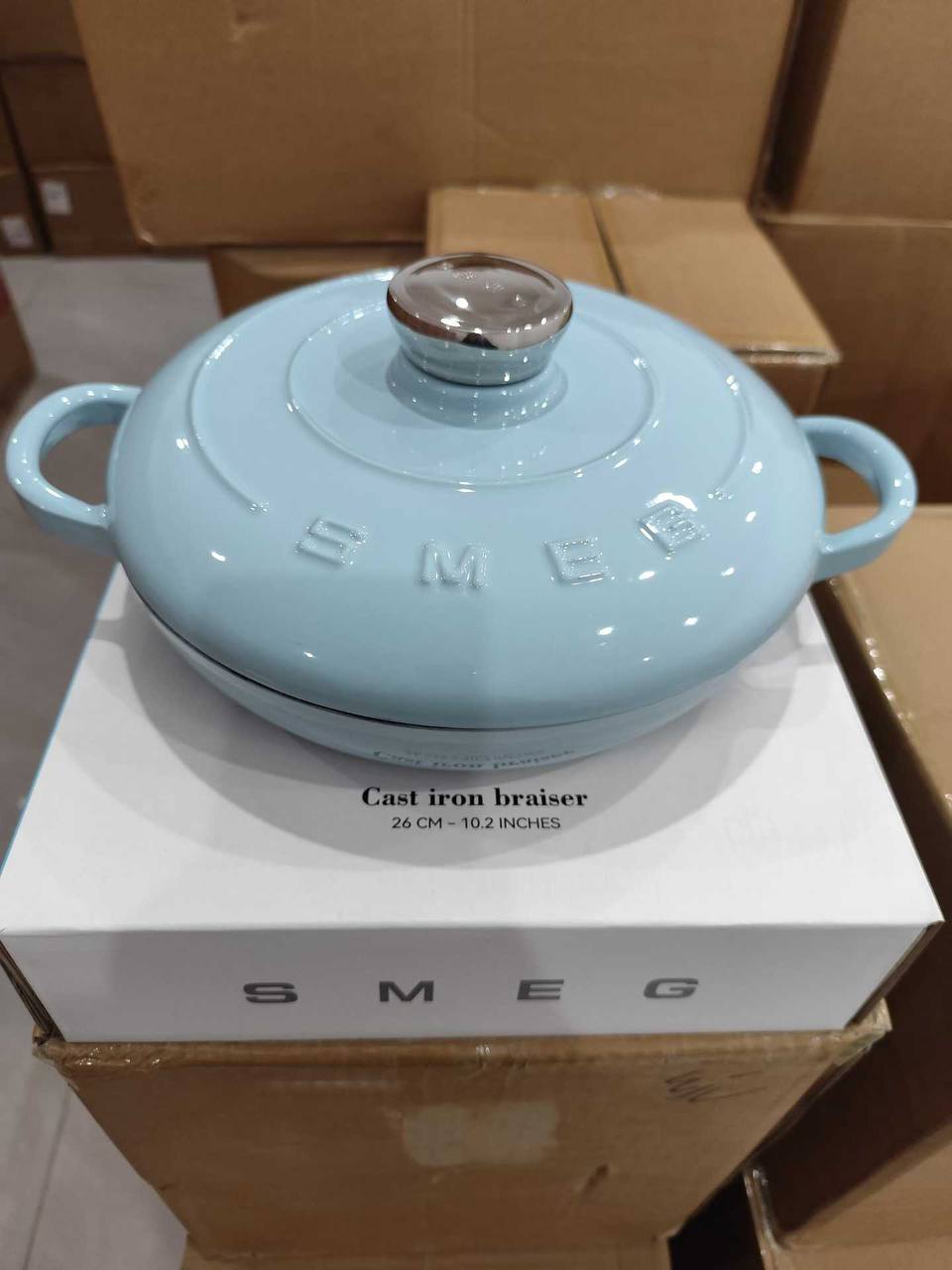 SMEG Casserole Cast Iron