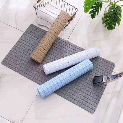 Bathroom / bath tub plaid anti slip mat