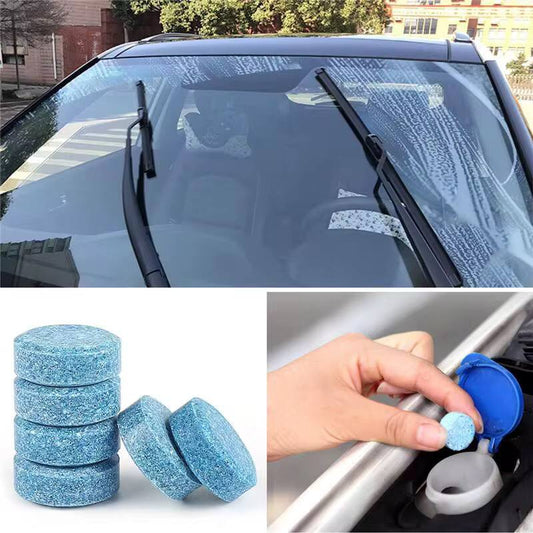 Car windscreen effervescent cleaning Tablets