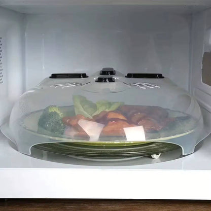 magnetic microwave food cover