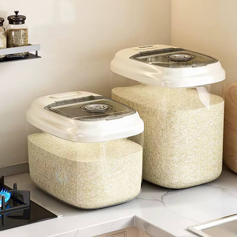 Insect proof/ moisture proof rice bucket/ cereal storage container